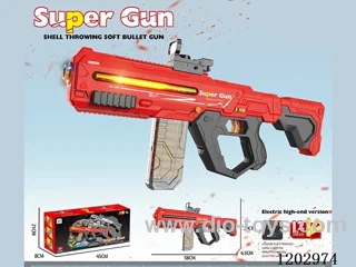 automatic soft bullet gun with light