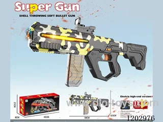 automatic soft bullet gun with light