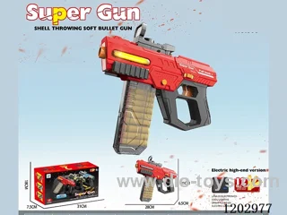 automatic soft bullet gun with light