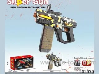 automatic soft bullet gun with light