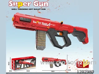 Manual soft bullet gun