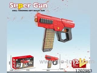 Manual soft bullet gun