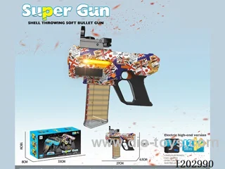 automatic soft bullet gun with light