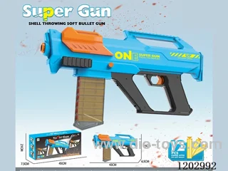 Manual soft bullet gun