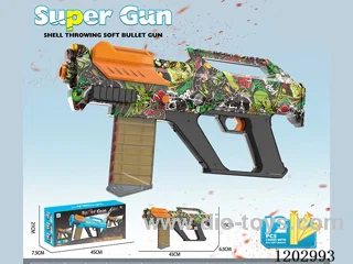 Manual soft bullet gun