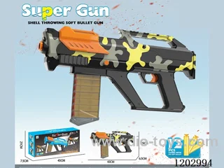 Manual soft bullet gun