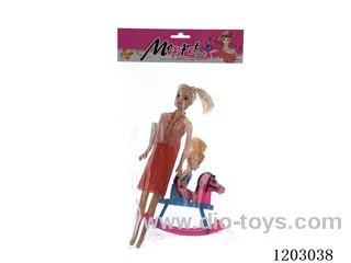 Barbie with Trojan Horse