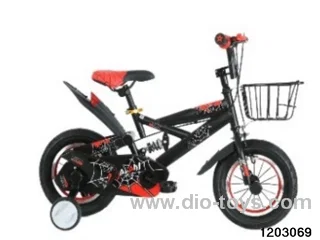 12inch children's bicycle in cartons（blue,red,black）
