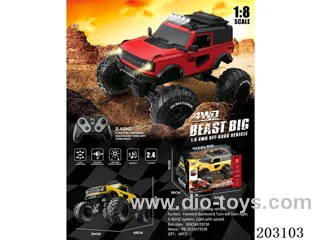 1/8 Prancing Horse RC Climbing Car 2.4G included battery