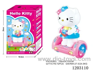 Electric universal KT cat balance car (with music and lights)