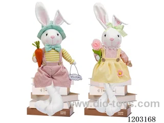 Easter sitting dangle legs