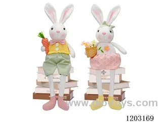 Easter sitting dangle legs