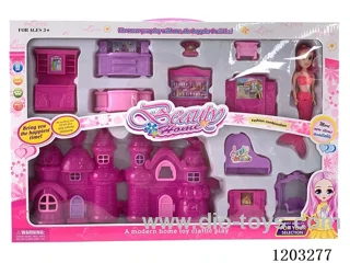 (GCC)DIY Boys and Girls Household Villa Furniture