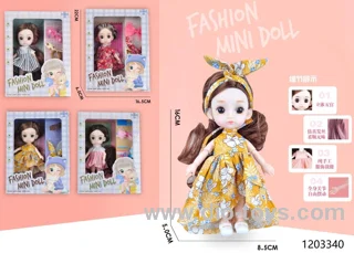6 inch doll/ 4 style mix
