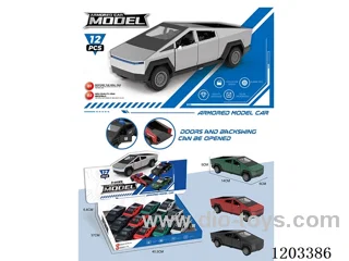 Tesla Cyber Pickup (Inertia 3-door) 4-module mixed load