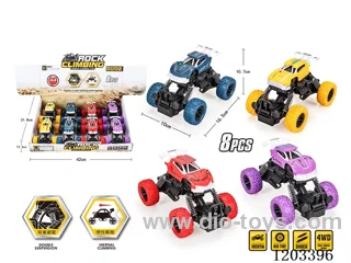 8PCS Inertia Off-road Climbing Vehicle