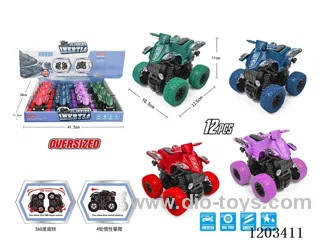 12PCS Inertia Swing 360 Degree Spinning Stunt Motorcycle