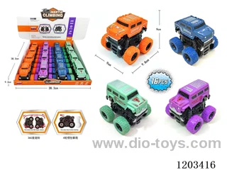 16PCS Dual Inertia Swing 360 Degree Stunt Vehicle