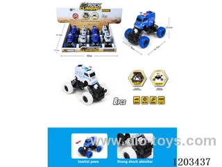 8PCS 4 Wheel Climbing Police Vehicle