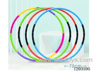 70CM 8-section bamboo hula hoop