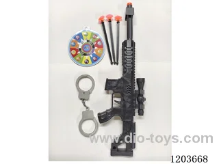 Barrett Solid Color Needle Gun with Handcuff Targets