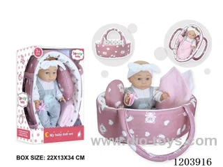 12-inch doll with handbag