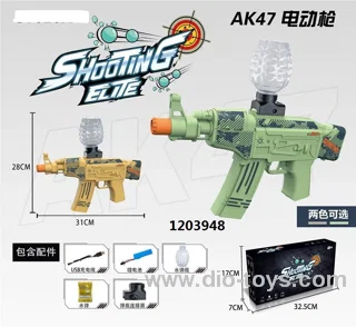 AK M416 Automatic Toy Gun Water Gun in color box