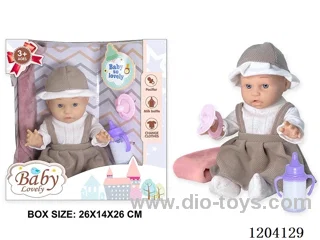 12 inch vinyl doll with accessories