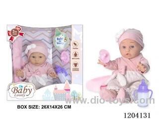 12 inch vinyl doll with accessories