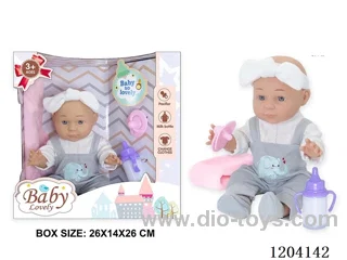 12 inch vinyl doll with accessories