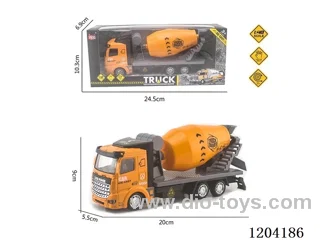 1:48 Alloy pull back Engineering Cement Mixer (flat head)