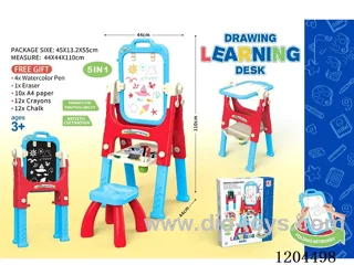 Multi-functional easel with long legs