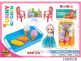 25PCS kitchen set