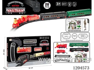 Electric light Music track train (including electricity) Lithium battery with USB cable