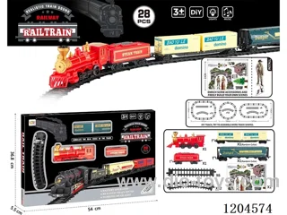 Electric light Music Track Train (battery not included)