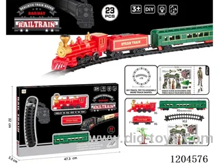 Electric light Music Track Train (battery not included)