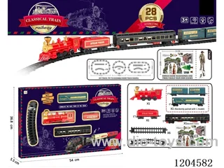 Electric light Music Track Train (battery not included)