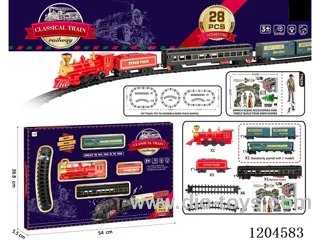 Electric light Music Track Train (battery not included)