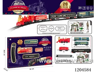 Electric light Music track train (including electricity) Lithium battery with USB cable