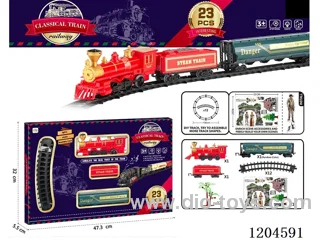 Electric light Music Track Train (battery not included)