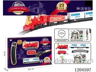 Electric light Music Track Train (battery not included)