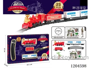 Electric light Music Track Train (battery not included)