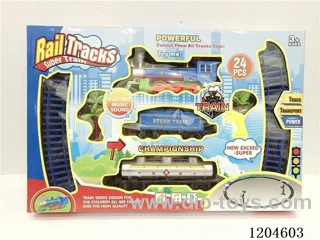 (GCC) Electric Light Music Track Train (battery not included)