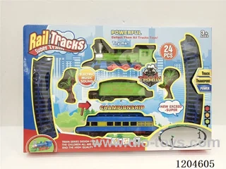 Electric light Music Track Train (battery not included)