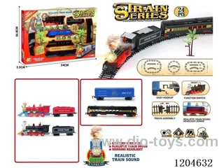 (GCC) Electric Light Music Track Train (battery not included)