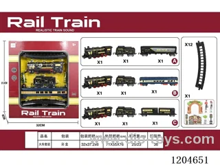 Electric light Music Track Train (battery not included)