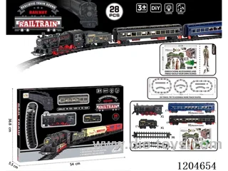 (GCC) Electric Light Music Track Train (battery not included)