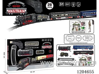 (GCC) Electric light music track train (included battery) Lithium battery with USB cable