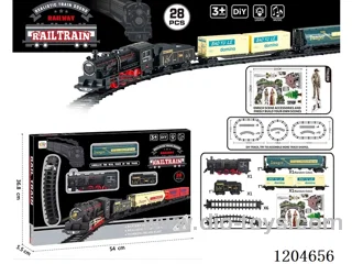 (GCC) Electric Light Music Track Train (battery not included)