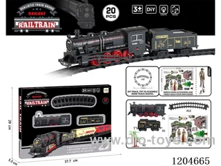 Electric light Music track train (including electricity) Lithium battery with USB cable